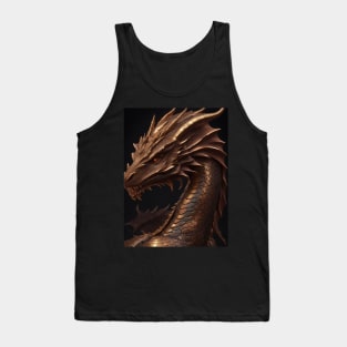 Golden dragon Tank Top